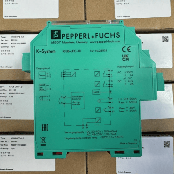 Pepperl+Fuchs KFU8-UFC-1.D Safety Barrier - Image 2